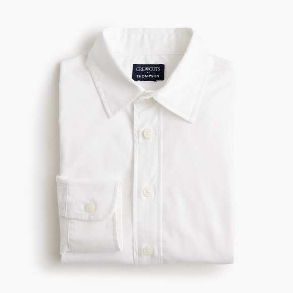 New CREWCUTS Boys Size 3 Long-Sleeve Flex Thompson Shirt $69 J5099 - Picture 1 of 2